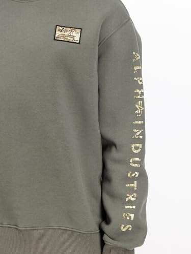Sweater Alpha Industries Homme : le pull col rond qui ne se déforme jamais - 6