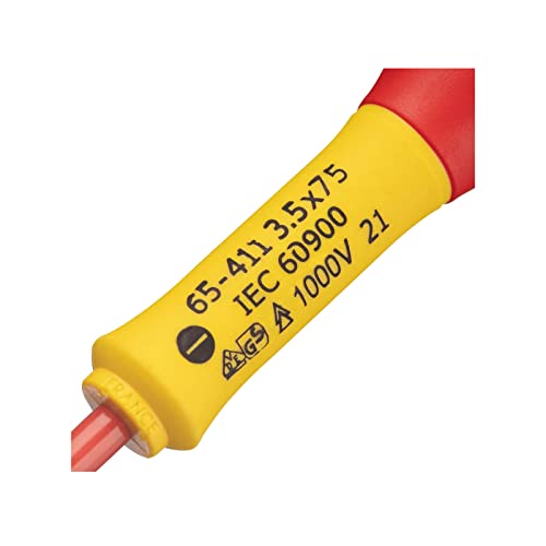 Tournevis isolé Stanley pour vis Fendu 3 5 mm VDE/ Prix pour 1 - vue 7