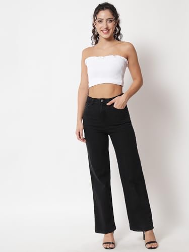 Image of KOTTY Slim Straight Fit Jeans - High Waist Comfortable Denim