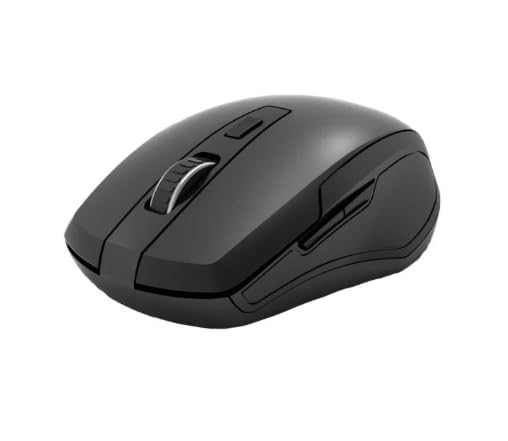 Image of TVS ELECTRONICS WM 416 Wireless Mouse | Adjust DPI Resolution 1200 /1600 | Auto Power Off Button | Dedicated On /Off Switches | 2 AAA Batteries