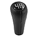 X AUTOHAUX 6 Speed Manual Gear Stick Shift Knob Transmission Gear Lever Stick Shifter Handle for BMW X1 E84 for BMW X3 E83 ABS Faux Leather Black