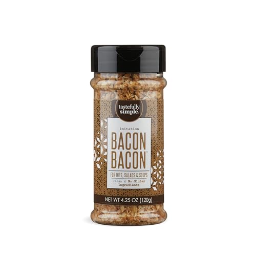 Tastefully Simple Bacon Bacon Seasoning, Great on Salads, Stir-Frys, Burgers and More, Vegan,...