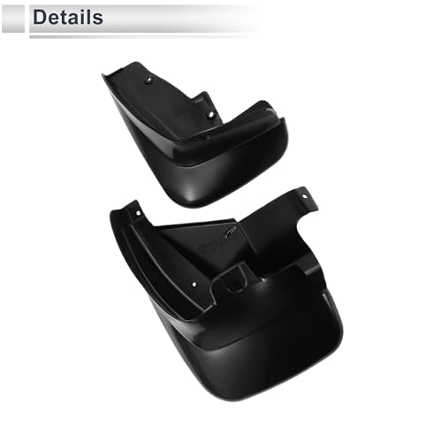 Image of X AUTOHAUX 1set Front and Rear Mud Flaps Splash Guards Mud Guards for Subaru Forester 2005-2008 W /Mount Accessories
