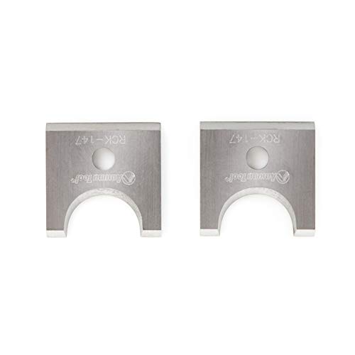 Amana Tool - Pair of 1/4 Radius S. C Knives (RCK-147), Industrial Grade