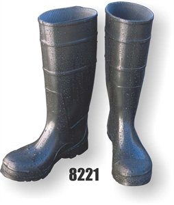 Majestic Glove M-Wear 8221/10 Premium Quality Knee Boots, SZ 10, Steel Toe, PVC Upper, PVC Outsole, Resists: Acid, Bases, Chemical, Oil and Water, Specifications Met: ANSI Z41 PT91, M1/75 C/75