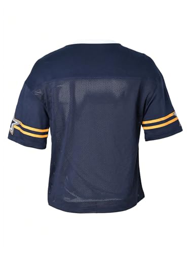 WDIRARA Women's Graphic Jersey Shirt Top Y2k Short Sleeve Tee Shirts2