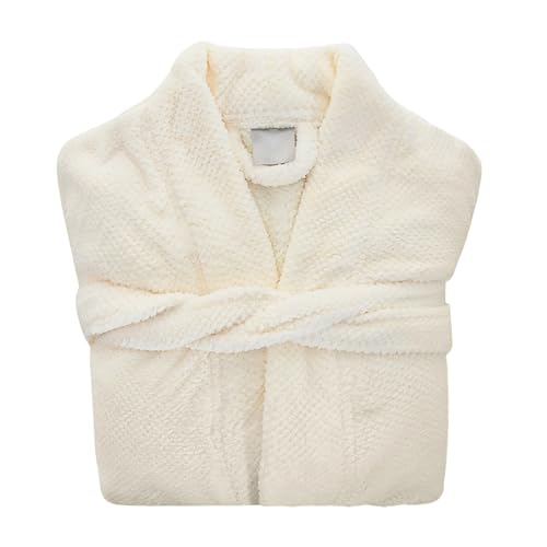 VOLO Unisex-Adult Robe Vrw - Plush Lightweight Bathrobe with Belt & Pockets