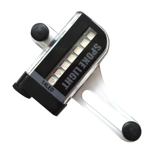 Luz para radios de bicicleta para mejorar la visibilidad nocturna en ruta
