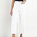 Pbawab Womens Palazzo Pants Summer Fashion High Waisted Wide Leg Trousers Casual Work Office Button Pants with Pockets White