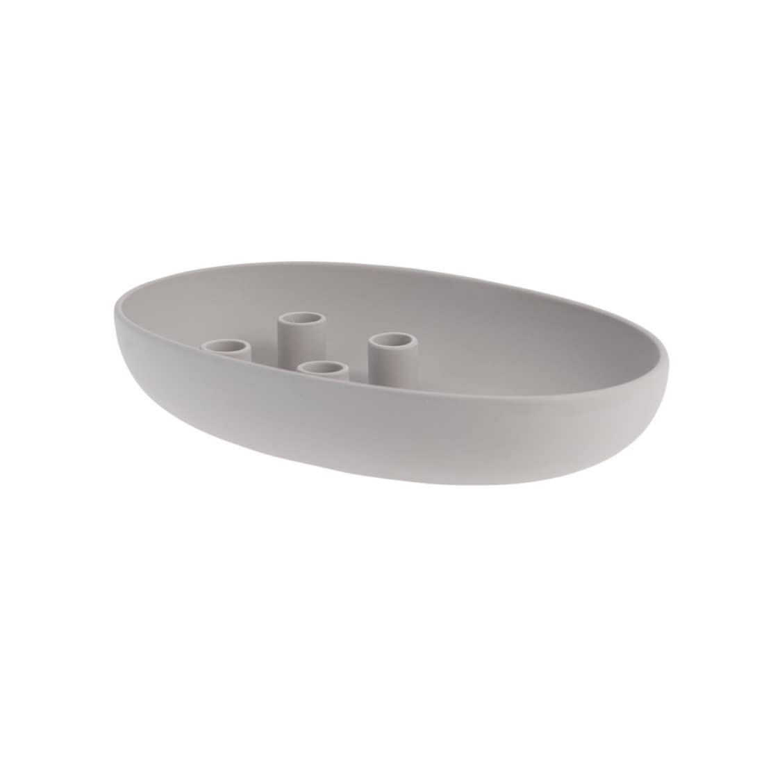 Storefactory GULLHOLMEN Light Grey Candlestick