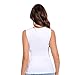 LIBOSHENG Concealed Carry Tank Top -Everyday Undershirt Conceal Carry Gun Holster Shirts White (S)