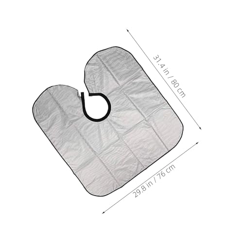 Kichouse 3 pcs Capa impermeable peluquería corta miniatura 2