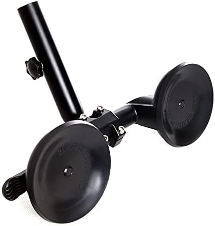 Suction Cup Flag Pole, Universal Flag Pole Holder with Suction Cup, Stainless Steel Tube Flag Pole Holder for Offroad Car ATV UTV Stand Window Holder, Offroad Car Door Mounting Flag Holder