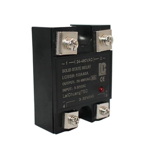 Relé de estado sólido monofásico SSR 24-480 CA para control DA de 25A 5