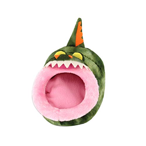 UKCOCO Kleine Dieren Slaap Tent Huis, Afneembare en Wasbare Bank Kussen Bed, Warm Grot Bed voor Hamster Guinea-varkens… - Image 5