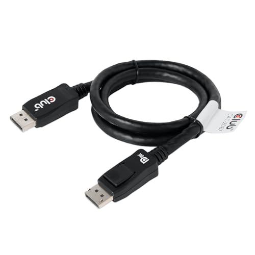 Club3D CAC-2067 VESA Certified DisplayPort to DisplayPort 1.4/Hbr3 M/M Cable DP 1.4 8K 60Hz 1m - 3,28ft