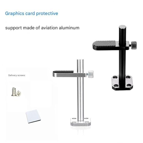 Soporte ajustable de aluminio para tarjeta gráfica GPU miniatura 3