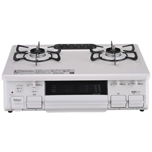 パロマ ガステーブル PA-S46H-L プロパンガス(LPG)用 左強火力 水なし片面焼き