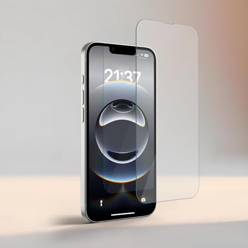 Image of GRIPP 0.3mm Japanese HD Tempered Glass Screen Protector for iPhone 16e, iPhone 17e, iPhone 14, iPhone 13, iPhone 13 Pro (6.1 inch), 2.5D Round Edges, Scratch-Resistant, 9H Hardness, Bubble Free