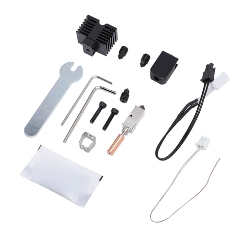 Hotend Kit, 0.4mm 0.6mm 0.8mm Hardened Steel Nozzle for QIDI X Plus3 X Maximum3 X Smart3 Q1 Pro
