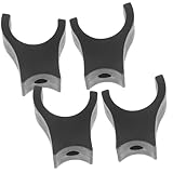 VICASKY 4 Stück Rollstuhl Sitzschienenführung aus Robustem rutschfeste Ersatzteile zur Sitzbefestigung Einfache Montage Langlebige Unterstützung für Sichere Rollstuhl Nutzung