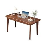 LUYOUBOZHU Modern Minimalist Solid Wood Desk, Computer Desk, Study Desk, Office, Living Room, Workbench(100CM)