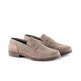 Matériau supérieur : les mocassins Woodley Saddle sont fabriqués en daim souple pour une texture luxueuse et un style polyvalent. Le daim respirant garde les pieds au frais et au chaud