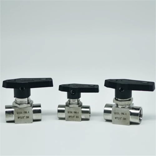 Válvula de bola de acero inoxidable NPT 1/2 contra la oxidación y roturas en sistemas de riego 5