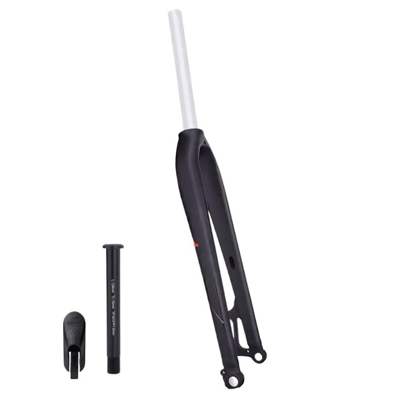 Fourche rigide vtt 26 27.5 29 pouces en alliage aluminium axe traversant 100x15mm
