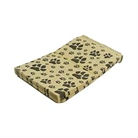 Dog Paw Print Paper Gift Bags Pet Shop Dog Grooming Kennel Supplies Packaging Kraft Puppy Doggy Design Pattern Present Wrapping (6 x 9\")