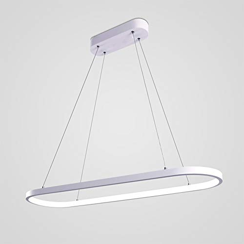 Lámpara colgante LED de aluminio lineal negro con altura ajustable
