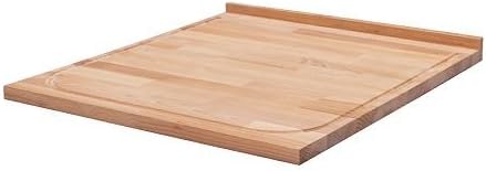 IKEA LÄMPLIG Chopping board, 46X53 CM Solid Beech Wood