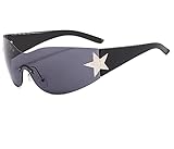 CSRP Punk One Piece Sonnenbrille Goggle New Y2k Luxusmarke 2000 Shades Eyewear Designerin Five Star Glasses-1