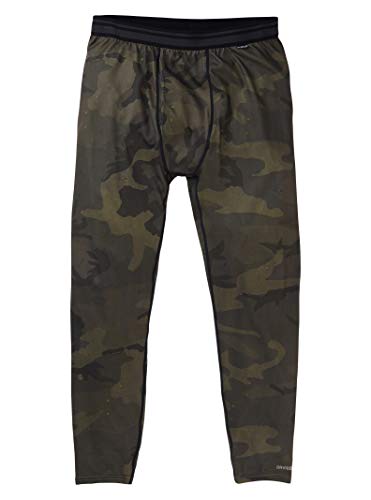 Burton Mens Midweight Pant, Worn Camo, Large