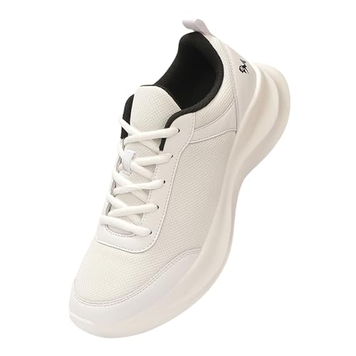 Image of Neeman's Everyday Rise Sneakers for Men | Lightweight Breathable Stylish Casual Walking Shoes | Flexible Dual Density Footbed | Reduces Joint Pressure | Flexible Sole | Lace- Up Shoe