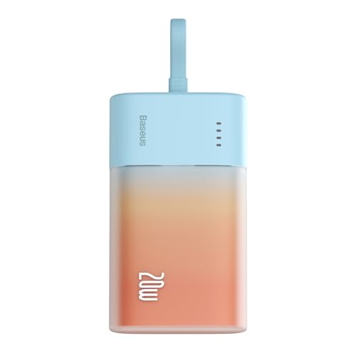 Baseus Powerbank Popsicle 5200mAh 20W Lightning/USB-C Blue/Orange
