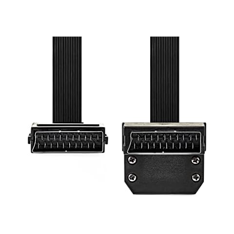 NEDIS SCART Flat SCART Cable with Toslink Connectors Cover