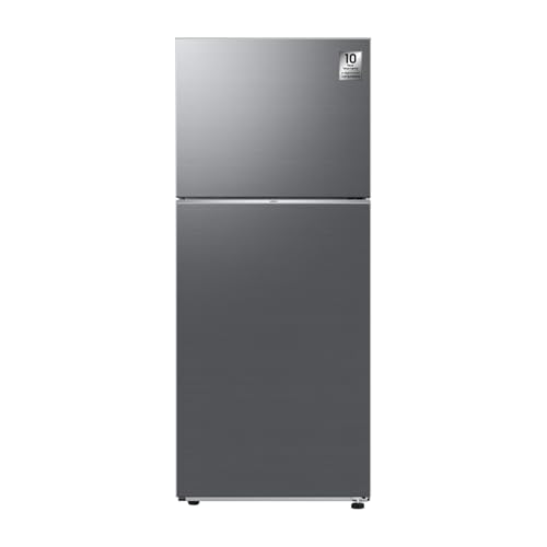 Samsung Top Mount Freezer Refrigerator with Optimal Fresh+, SpaceMax™, 388 L Net, Silver RT50CG6404S9A - (UAE version) 10-Year Compressor Warranty
