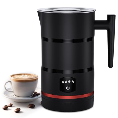 Milk Frother Milk Frother Electric Coffee Frother Frother Milk Steamer Hot Chocolate Maker Milk frothers Velvetiser (Black)