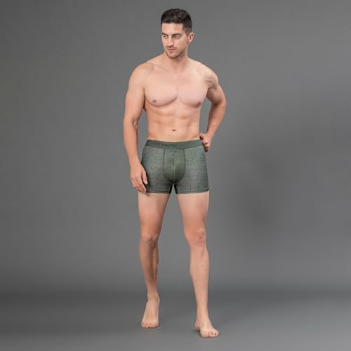 Image of Red Tape Men Cotton Premium Printed Trunks | Comfort & Durability | Everyday Essential