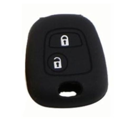Etui clés en silicone 2 boutons Peugeot 206 307 protège votre télécommande usée