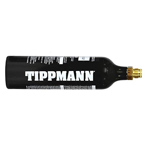 Tippmann CO2 Paintball Tank 12oz, Ships Empty/Refillable Black