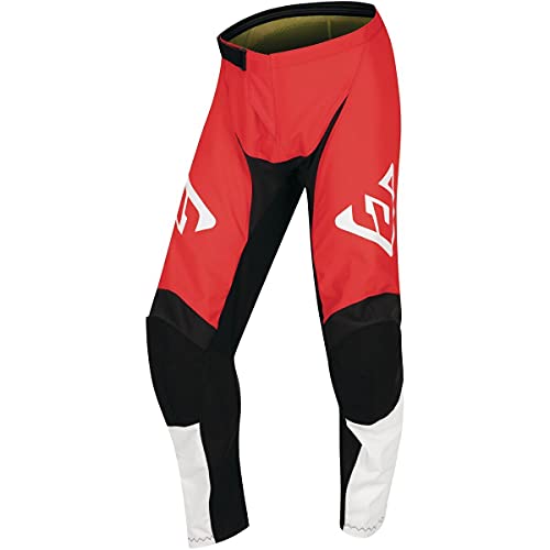Answer Racing A22 Syncron Prism Youth Boys Off-Road Motorcycle Pants - Red/Hyper Acid/White / Y24