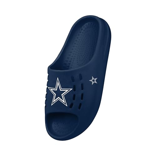 Image of FOCO Men's NFL Team Big Logo Molded Chunky Slide Sandals