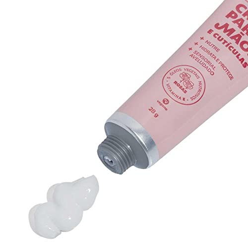 Creme Para Mãos E Cutículas Dailus - Rosas Vegano 28g