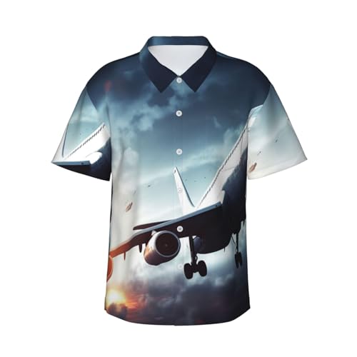 Chemise hawaïenne en avion légère pour rester au frais durant les fortes chaleurs estivales