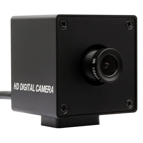 Image of ELP 4K USB Camera 3.6mm Fixed Focus Lens Mini USB Webcam, UHD 2160P USB Camera with Color Sensor for Industrial Mini UVC USB2.0 Web Camera for Computer, Laptop, PC