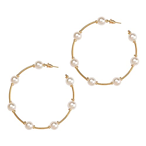 Boucles d'oreilles en verre trempé HJZZQH au design épuré chic