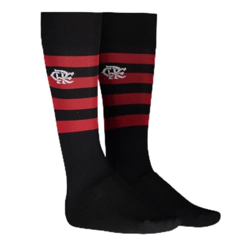 Meião Flamengo CRF Juvenil Vermelho e Preto
