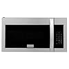 Zline over the range convection microwave oven in stainless steel with modern handle and sensor cooking  urban country home decor